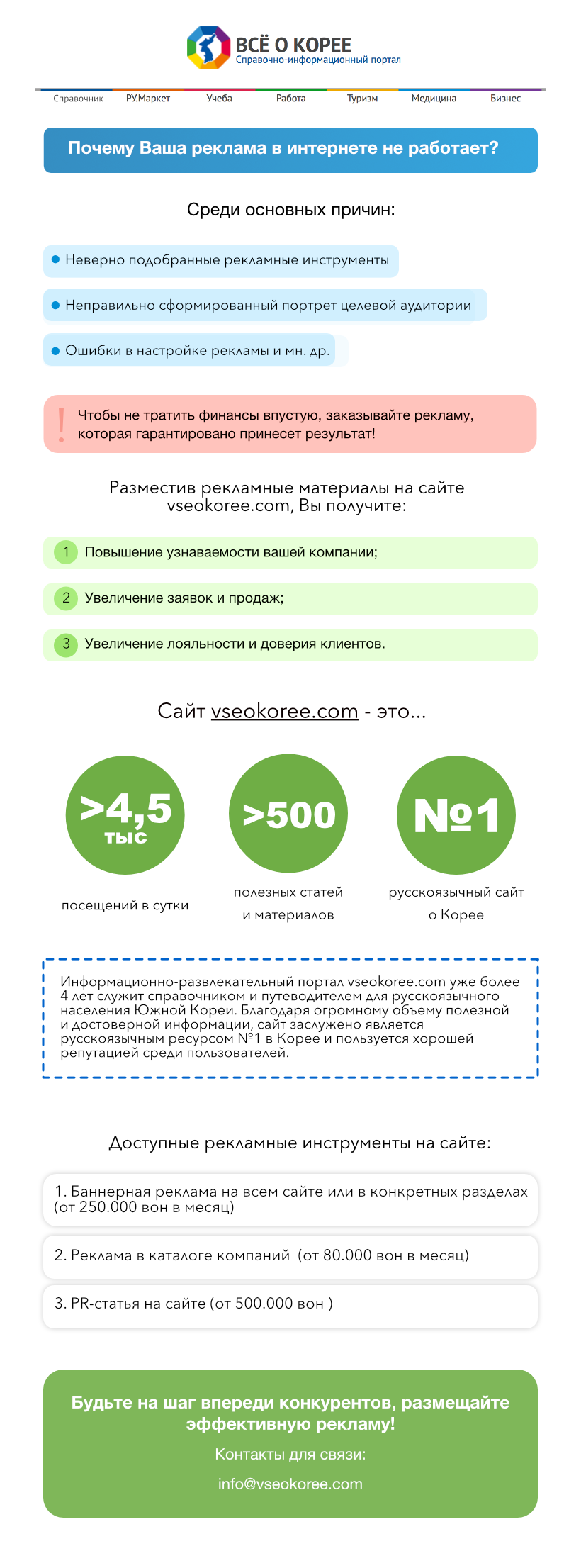 ad vse o koree
