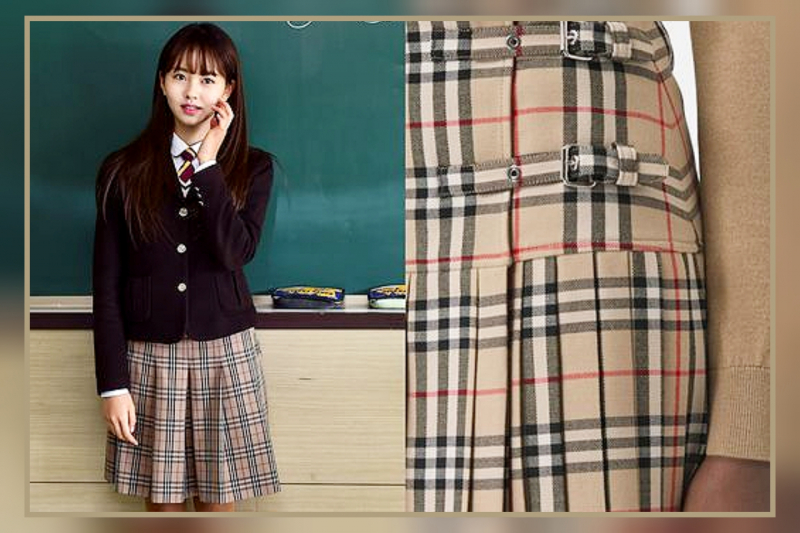 Больше никаких «клеток Burberry» на корейской школьной форме