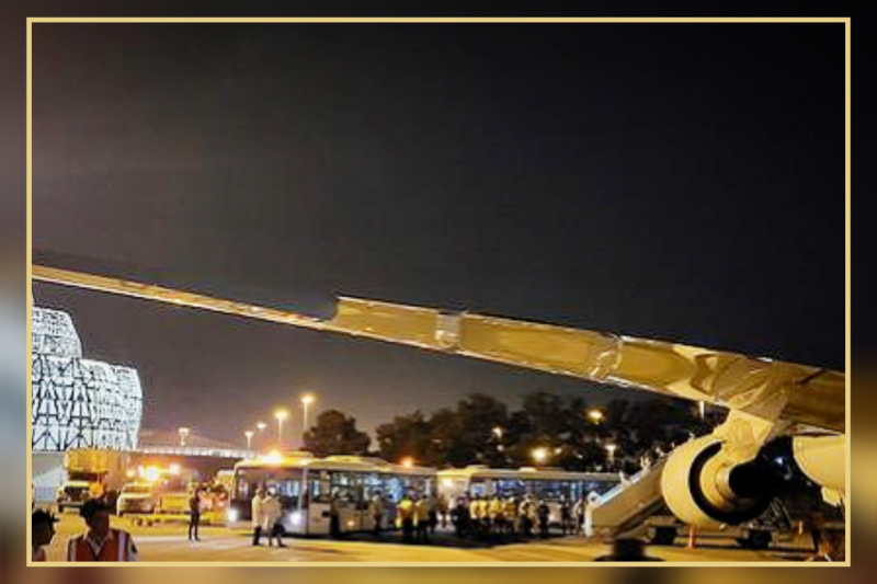 Самолет Korean Air, вылетевший из Стамбула, совершил аварийную посадку из-за отказа двигателя